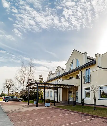Parcheggio dell'Hotel Lotos
