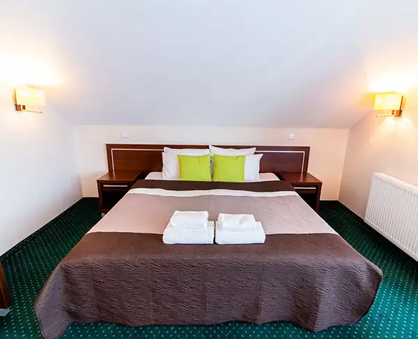 Interno di un appartamento all'Hotel Lotos