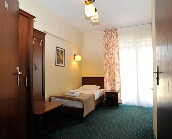 Camera singola all'Hotel Lotos